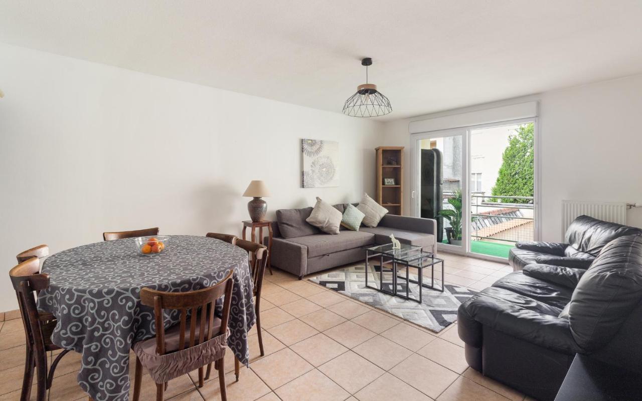 Nice Apartment With Parking Balcon Casa Lyon Villeurbanne Exteriér fotografie